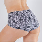 The Racy & Lacy | Provocative Lace Print Women’s Seamless Boyshort - Shinesty
