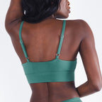 The Curacao | Teal Boob Hammock™ Scoop Bralette - Shinesty