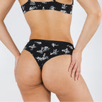 The Bare Back Bones | Glow in the Dark Skeletons Cheeky Underwear - Shinesty