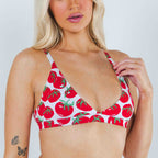 The Roma | Tomato Boob Hammock™ Triangle Bralette - Shinesty