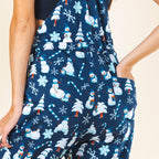 The Big Blizzard | Naughty Snowmen Women's Pajamaralls® - Shinesty