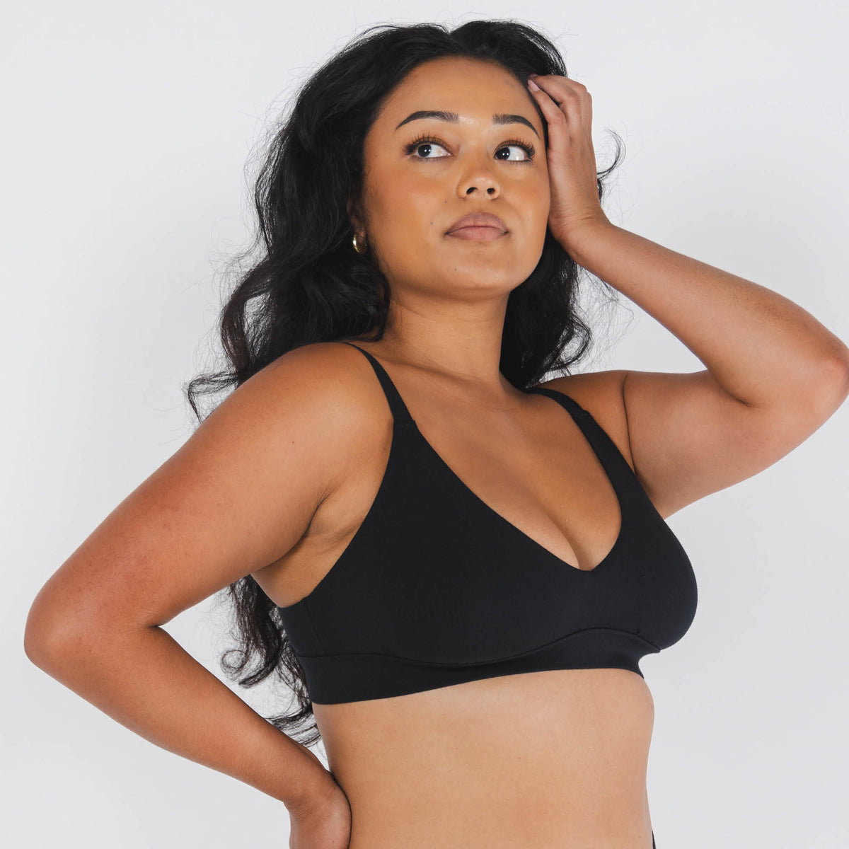 The Threat Level Midnight | Boob Hammock™ Plunge Bralette 5 Pack - Shinesty