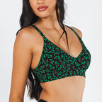 The Kiss Me There | Mistletoe Boob Hammock™ Plunge Bralette - Shinesty