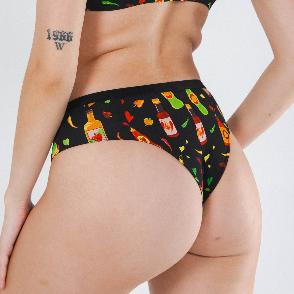 The Gotcha Sriracha | Hot Sauce Cheeky Underwear - Shinesty