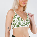 The Western Wonderland | Western Toile Boob Hammock™ Plunge Bralette - Shinesty