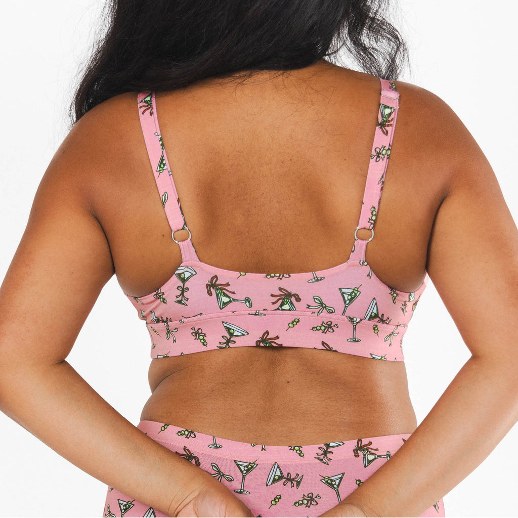 The Teeny Tini | Martini Boob Hammock™ Plunge Bralette - Shinesty