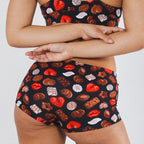 The Bonbons | Naughty Chocolates Modal Boyshort Underwear - Shinesty