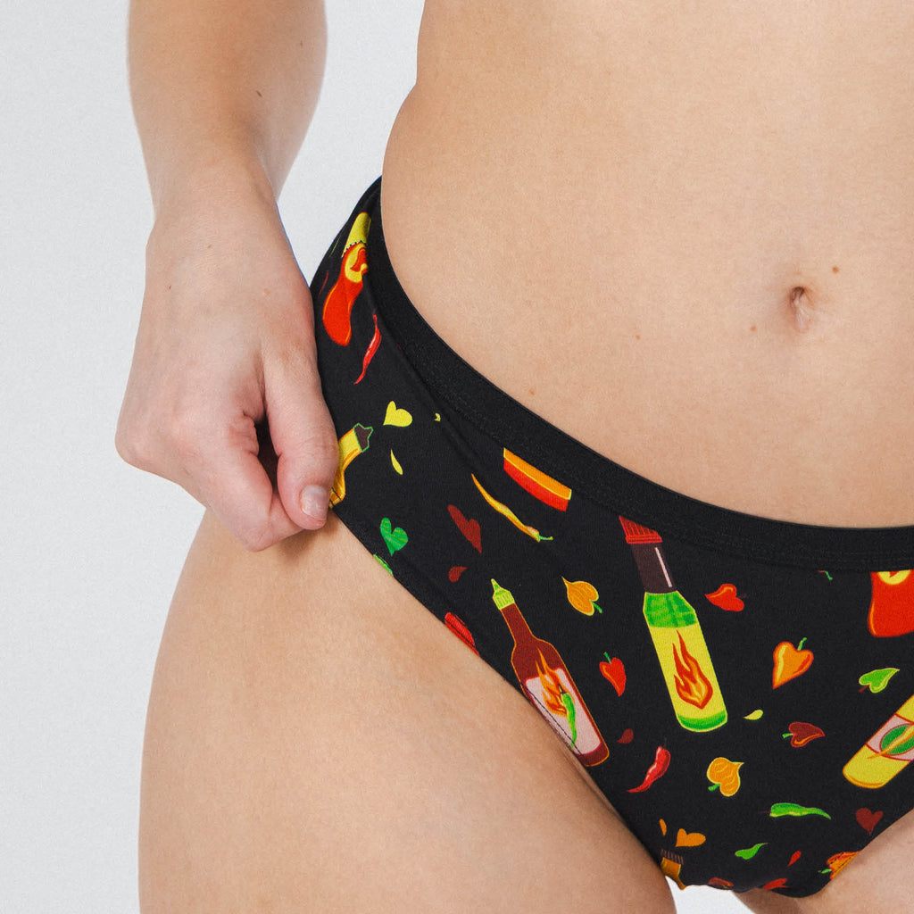 The Gotcha Sriracha | Hot Sauce Cheeky Underwear - Shinesty