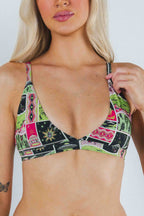 The Area 51 | Retro-Futuristic Alien Boob Hammock™ Triangle Bralette - Shinesty