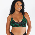 The Kiss Me There | Mistletoe Boob Hammock™ Plunge Bralette - Shinesty