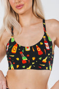The Gotcha Sriracha | Hot Sauce Boob Hammock™ Scoop Bralette - Shinesty