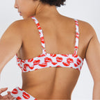 The Pucker Up | Lipstick Kiss Boob Hammock™ Triangle Bralette - Shinesty