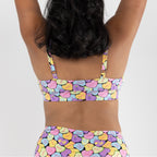 The Candy Crush | Candy Hearts Boob Hammock™ Plunge Bralette - Shinesty