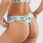 The Lovely Wiener | Wiener Dogs Seamless Thong - Shinesty