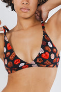 The Bonbons | Naughty Chocolate Boob Hammock™ Triangle Bralette - Shinesty
