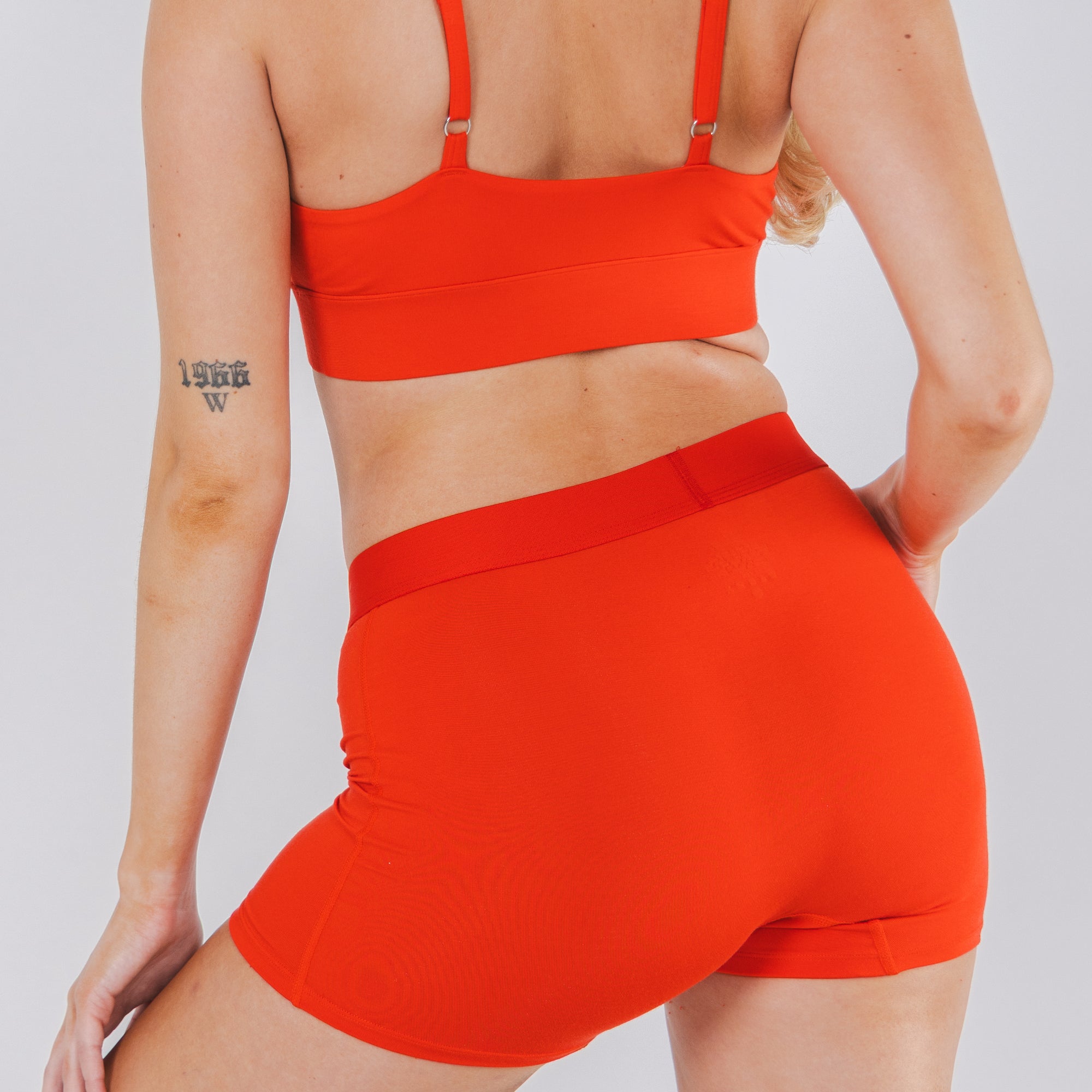 The Maraschino | Flame Scarlet Red Women’s Boxers - Shinesty