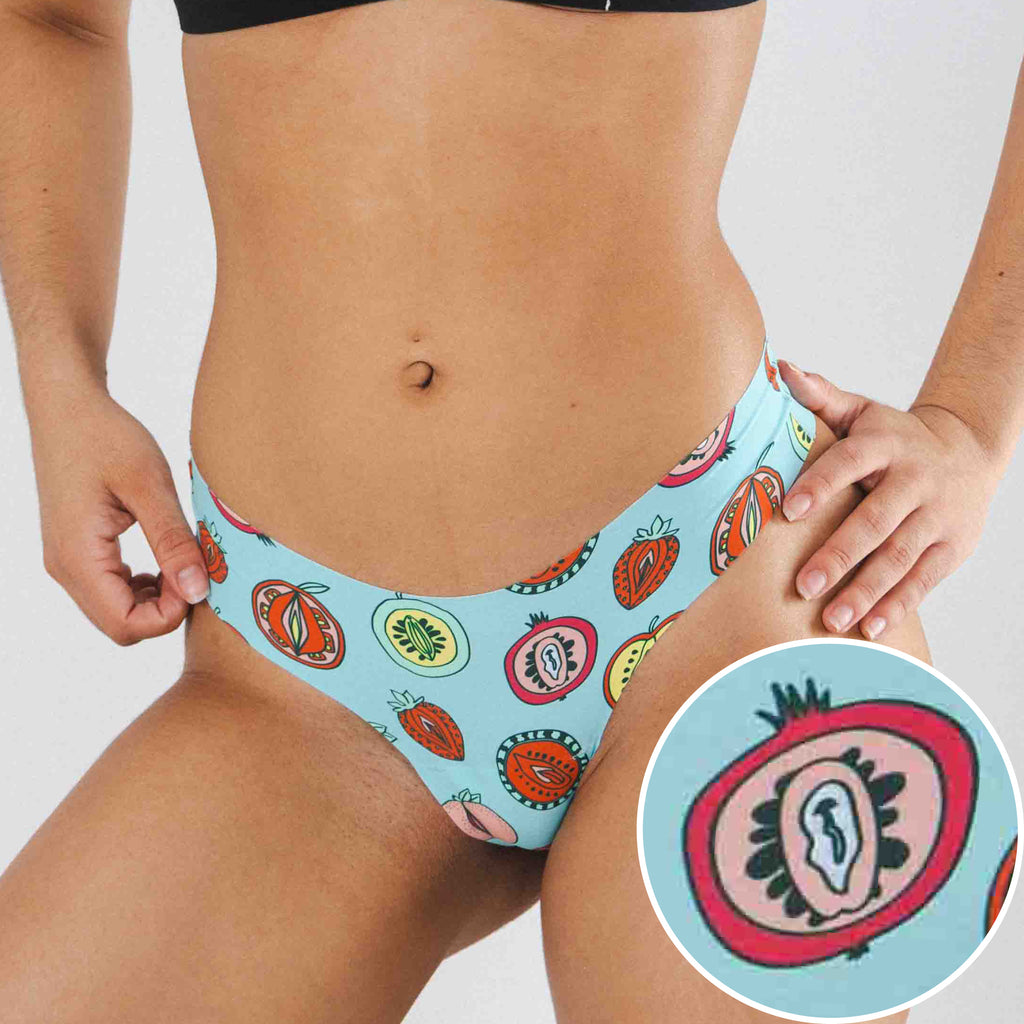 The Farmers Market | Fruit Medley Seamless Thong - Shinesty