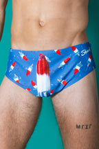 The Popsicle Stick | USA Popsicle Swim Brief - Shinesty