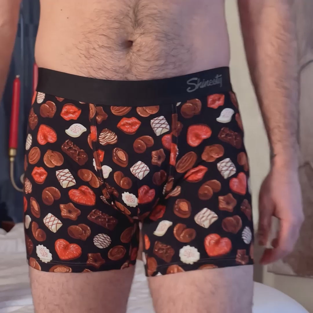 The Bonbons | Naughty Chocolate Ball Hammock® Pouch Underwear - Shinesty