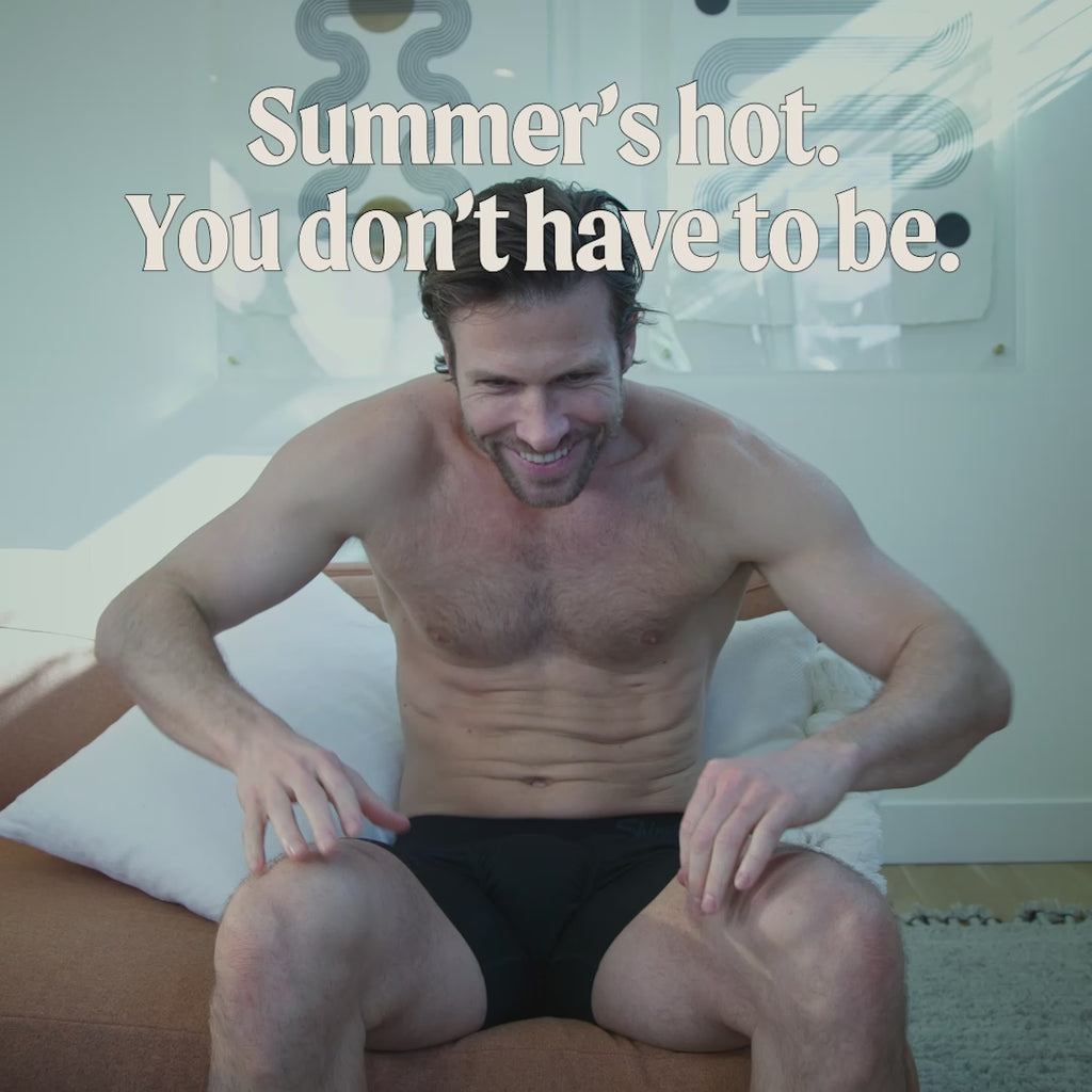 The Threat Level Midnight | Black paradICE™ Cooling Ball Hammock® Underwear - Shinesty