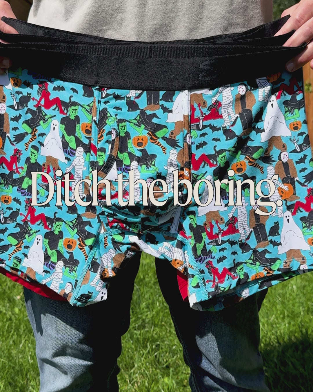 The Monster Smash | Halloween Ball Hammock® Pouch Underwear - Shinesty