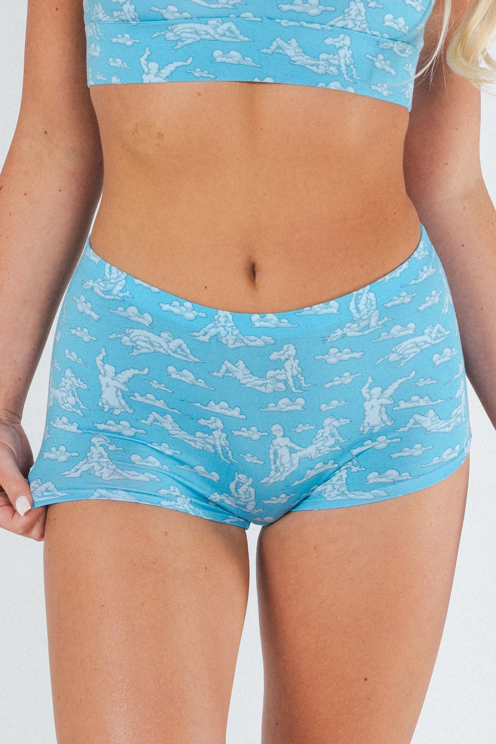 The Reverse Cloud Girl | Cloud Modal Boyshort Underwear - Shinesty