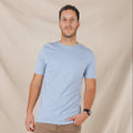 The Cool Concrete | Slate Blue Everyman™ T Shirt - Shinesty
