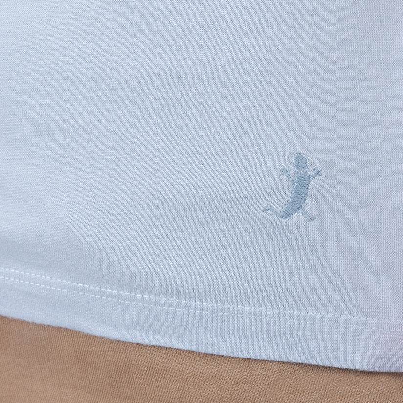 The Cool Concrete | Slate Blue Everyman™ T Shirt - Shinesty