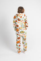 The Spread | White Thanksgiving Onesie - Shinesty