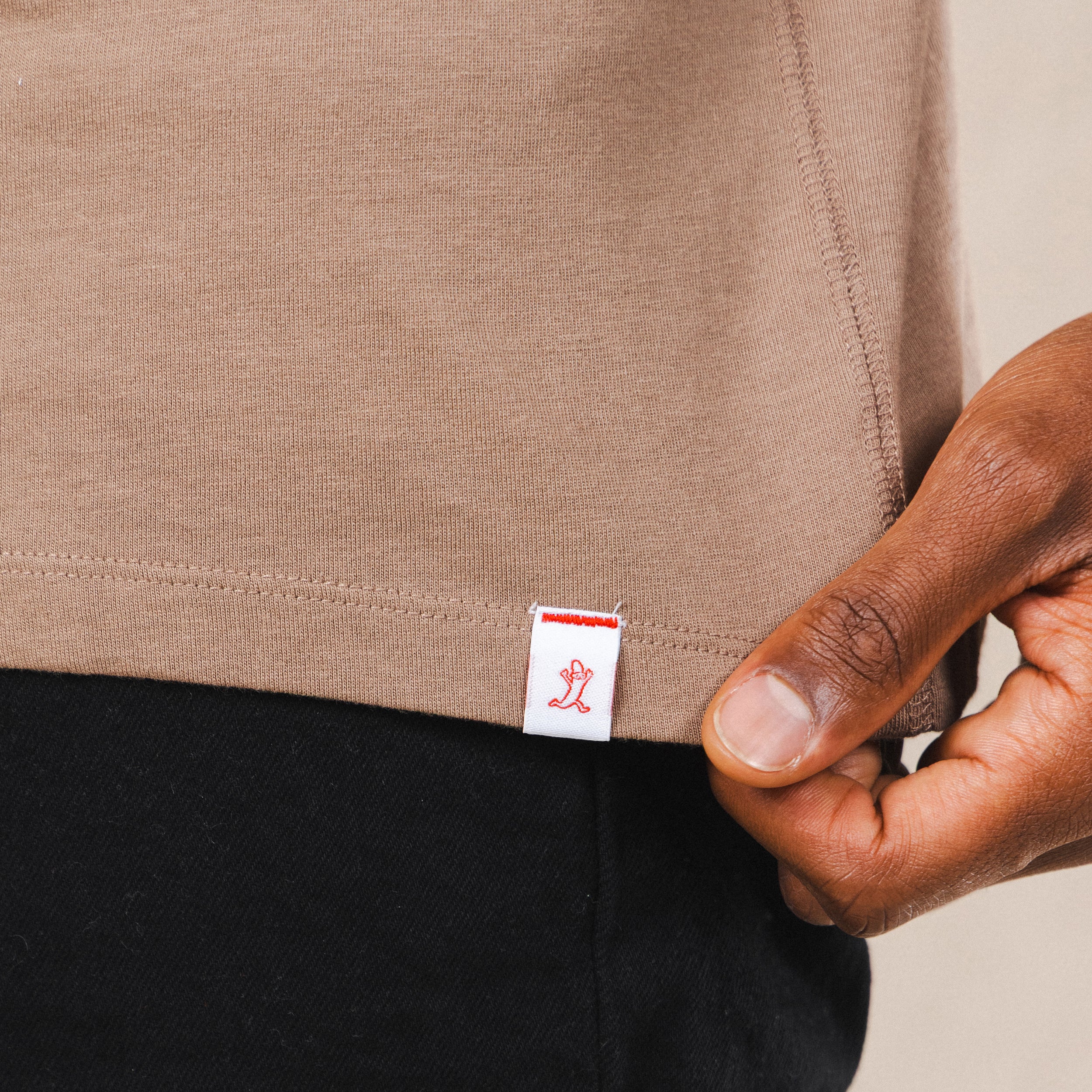 The Loved Leather | Smoke Everyman™ T Shirt - Shinesty