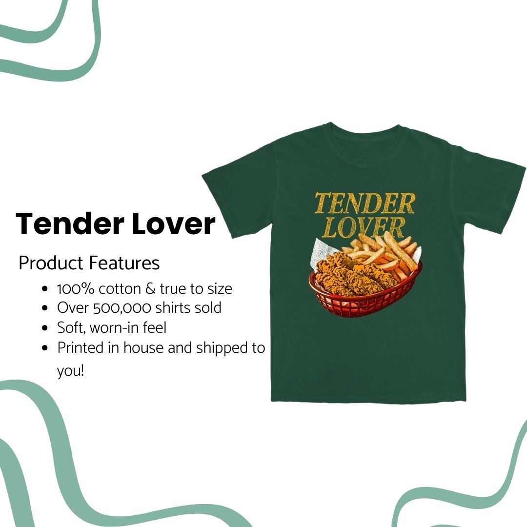 Tender Lover T Shirt - Shinesty