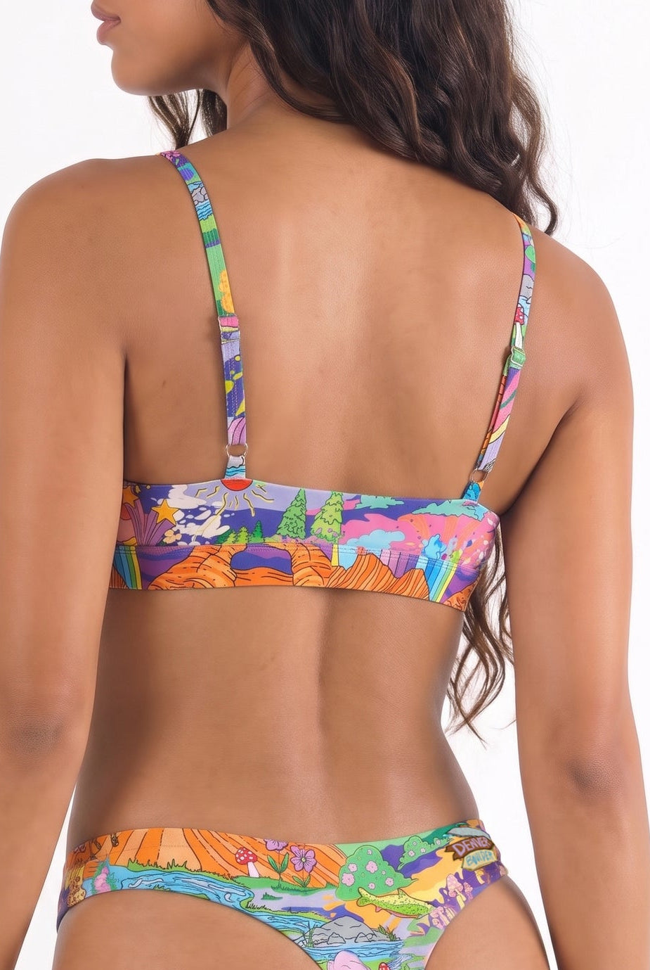 The Trippy Colorado | Trippy Colorado Boob Hammock™ Triangle Bralette - Shinesty
