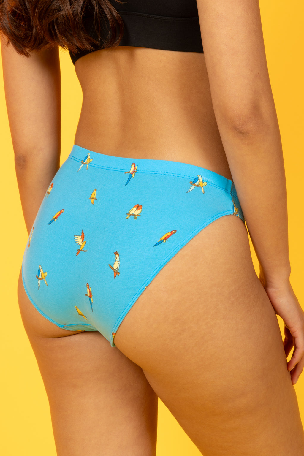 The Tweet Yourself | Parrot Modal Bikini Underwear - Shinesty