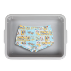The Improper Protocol | Airplane Pamphlet Modal Boyshort Underwear - Shinesty