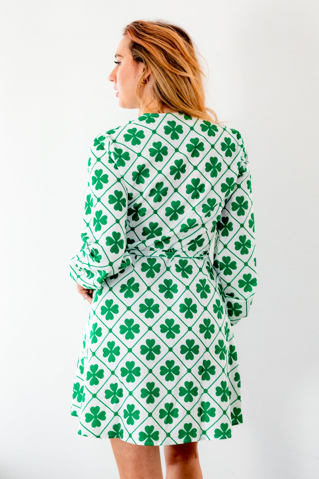 The Big Mistake | St. Patricks Day Wrap Dress - Shinesty