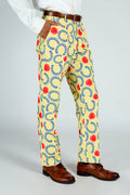 The Derby Delight | Horseshoe Suit Pants - Shinesty