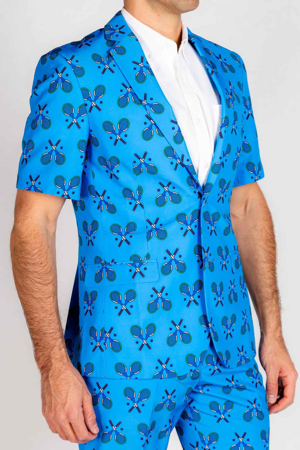 The Tennis System | Short Sleeve Blazer - Shinesty