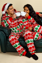 The Red Ryder | Knit Print Christmas Onesie - Shinesty
