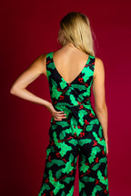 The Deck Yourselves | Mistletoe Christmas Jumpsuit - Shinesty