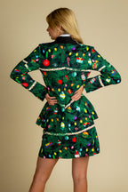 The Christmas Tree Camo | Christmas Tree Print Women's Suit - Shinesty