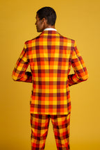 That 70s Suit | Thanksgiving Plaid Suit - Shinesty