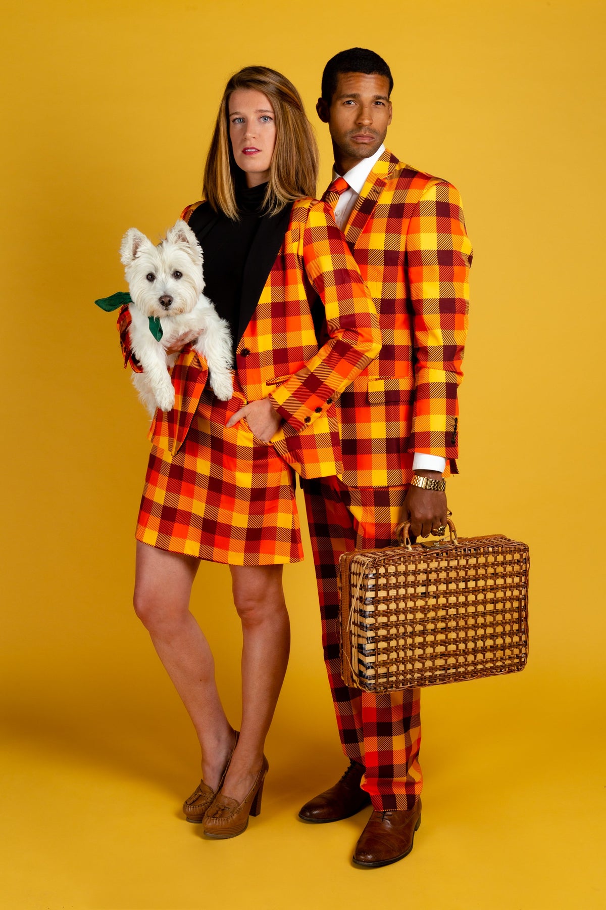 That 70s Suit | Thanksgiving Plaid Suit - Shinesty