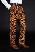The Fastest Finishers | Leopard Print Suit Pants - Shinesty