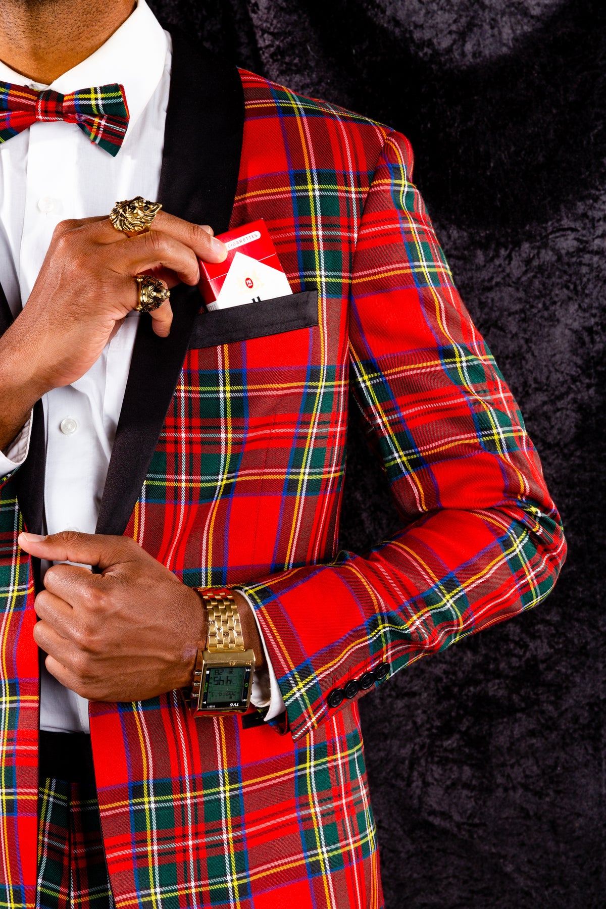 The Rockefeller | Tartan Plaid Tuxedo - Shinesty