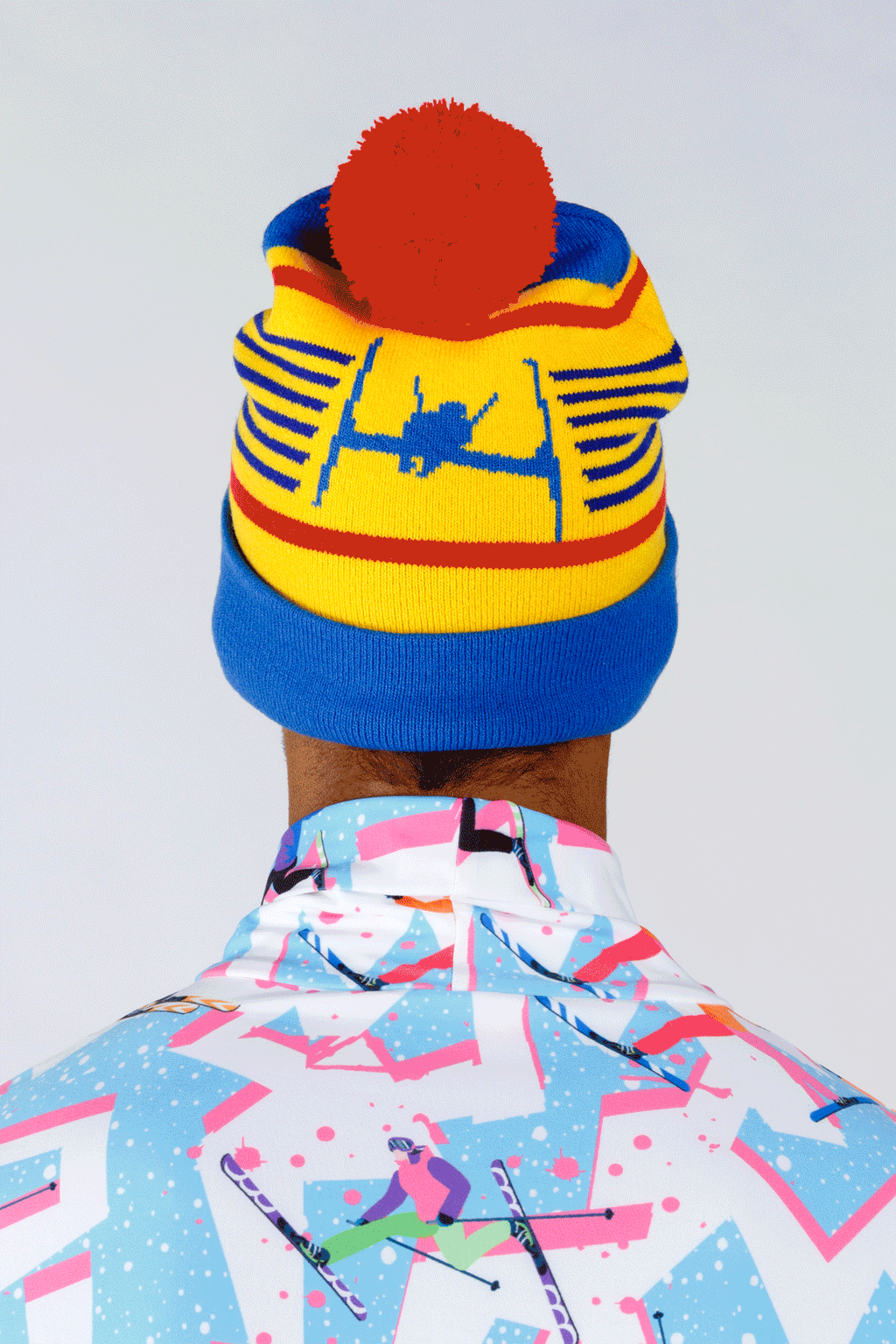 The Spread Eagle | Retro Ski Beanie - Shinesty