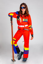 The Hot Tub Time Machine | 80's Women's One Piece Ski Suit - Shinesty