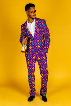 The Bourbon St. Special | Mardi Gras Diamond Suit - Shinesty