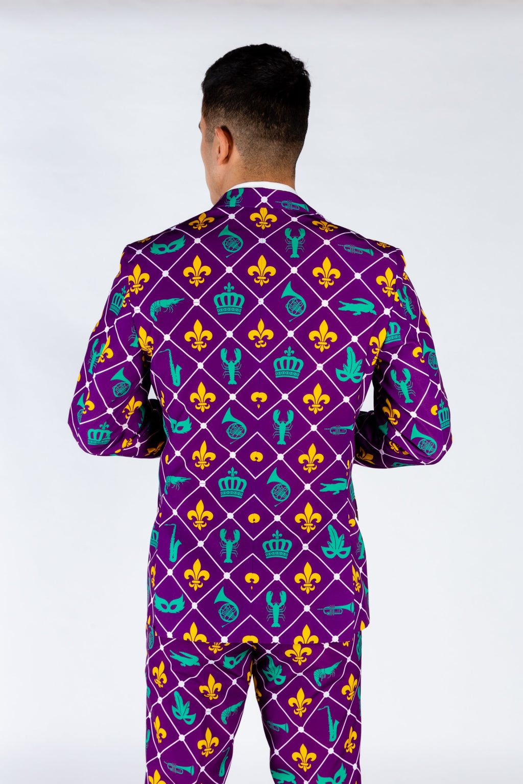 The Bourbon St. Special | Mardi Gras Diamond Suit - Shinesty