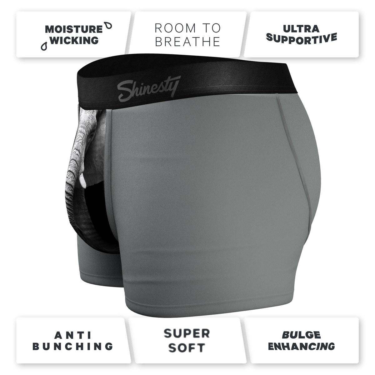 The Junk In The Trunk | Elephant Ball Hammock® Pouch Trunks Underwear - Shinesty