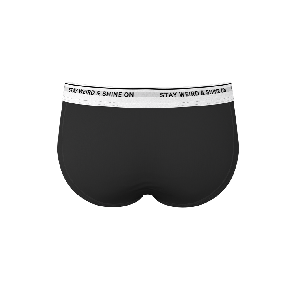 The Anthem | Black Shinesty Ball Hammock® Pouch Underwear Briefs - Shinesty